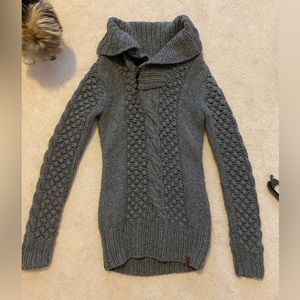 Nwot timberland 100% wool chunky knit sweater